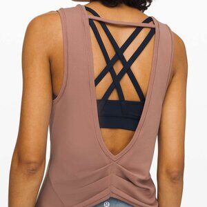 Lululemon Deep Stretch Nulu Cut-Out Tank Top
